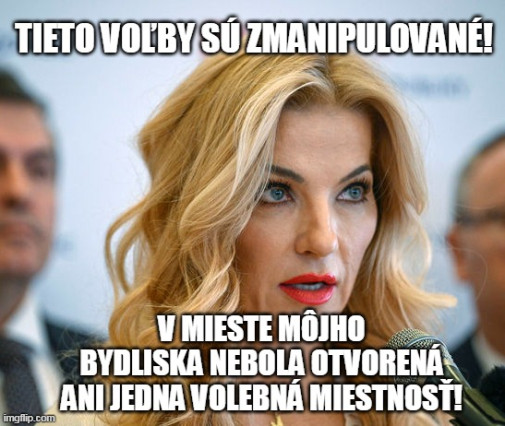 Šminkovičová sa srdí!